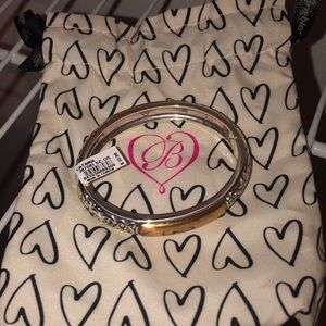 Brighton bangle. Silver and gold